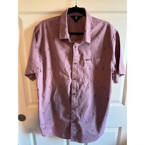 Volcom Men's Short Sleeve Button Up Shirt